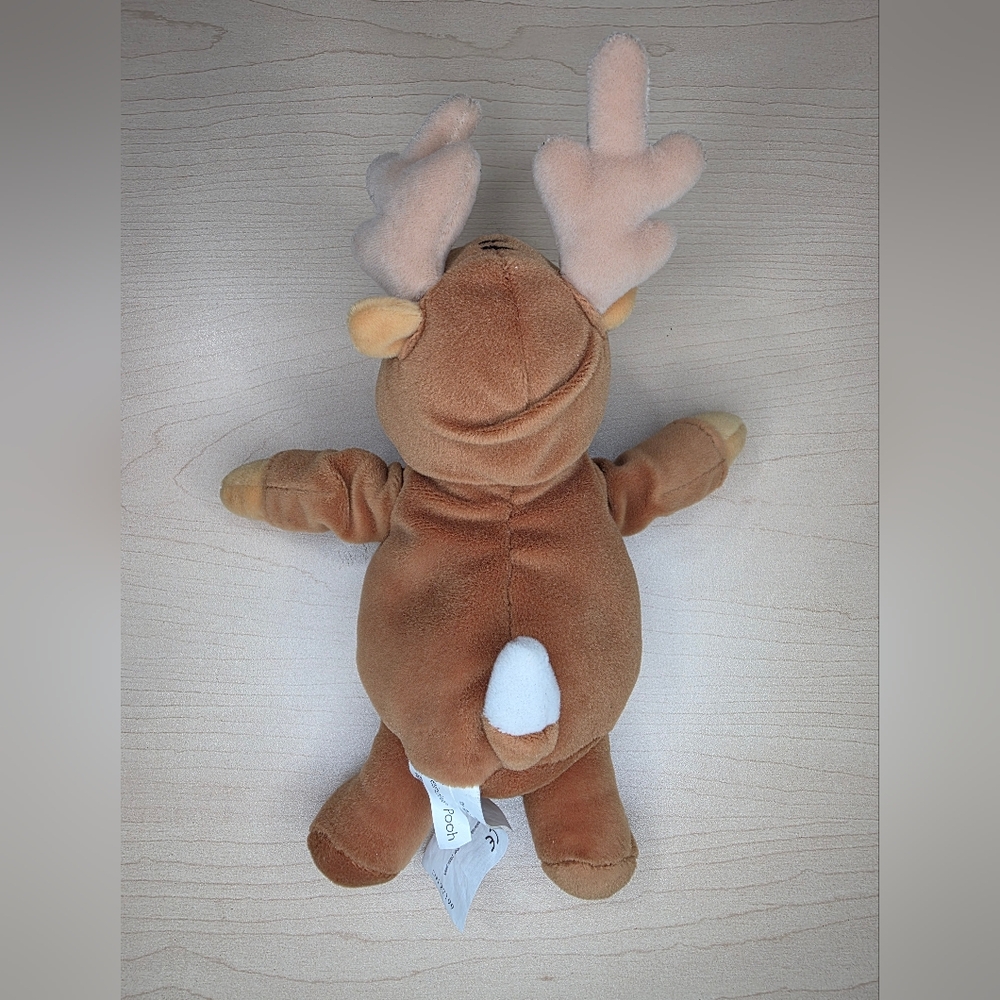 Winnie‎ The Pooh Reindeer Pooh 1999 Vintage Christmas Plush Toy - Picture 4 of 6